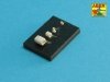Aber 700L-34 Set of Barrels for Narvic classe destroyers type 1936A: 150mm x 5; 37mm x 8; 37mm(M42) x 10; 1/700